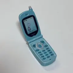 なつかしのガラケー＋マスコット エメラルドグリーン