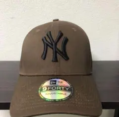 NEW ERA 9FORTY ブラウンキャップ NY