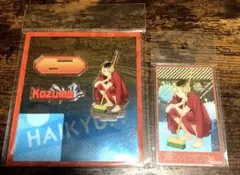 ハイキュー　プール掃除ver.  孤爪研磨　アクスタ　アクリルカード　セット