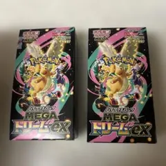 ポケモンカードゲーム MEGA ドリームex 2BOXセット シュリンク付き