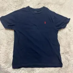 ポロ・ラルフローレン ネイビー Tシャツ M (10-12) 150cm ラルフ