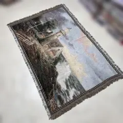 絵画風 マルチカバー ソファカバー ラグ トーマスキンケイド 170x110