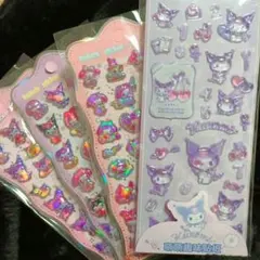 クロミ　Sanrio 　シール　ボンボンドロップシール