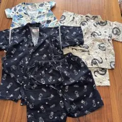 甚平３着セット　最終お値下げ！本日限定！！