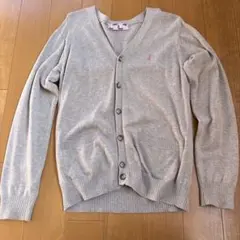 【EAST BOYイーストボーイ】スクール カーディガン ベージュ