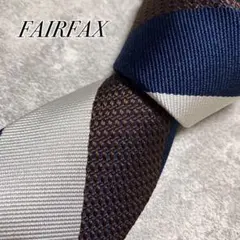 良品　フェアファクス　ネクタイ　レジメンタル　ストライプ　日本製　マルチカラー