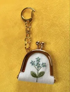 小型がま口キーホルダー