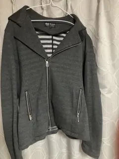 BEAMS HEART グレー ジップアップパーカー Lサイズ