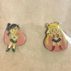 セーラームーン　ピンバッジ　当時物　うさぎ　ジュピター　平成レトロ　希少