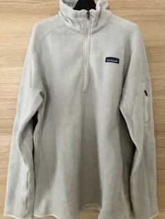 patagonia シンチラ　フリース ハーフジップ　ライトグレー