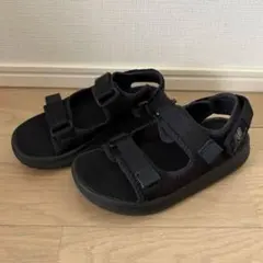 NEW BALANCE キッズサンダル NB750 18cm ブラック