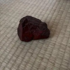 骨董品 貴重 縁起物 鉱物 観賞石 天然石 佐渡赤玉石 - メルカリ