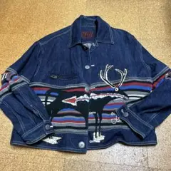 【ドン小西ブランド】 フィッチェ デニムブルゾン