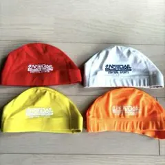 セントラルスポーツ 水泳キャップ スイムキャップ 4色セット