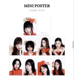 TWICE 韓国シーグリ2026 Red Whispers ミニポスターセット