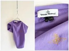 Y2K❤️ Vivienne Westwood オーブ刺繍 太リブ カットソー - メルカリ