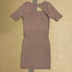 グレイル　GRL ニット　ワンピース　ミニワンピ