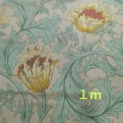 ウイリアム　モリス　moda　アネモネ　シーチング生地　１m