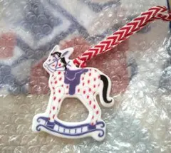 ウェッジウッド　オーナメント　2024　クリスマス　馬