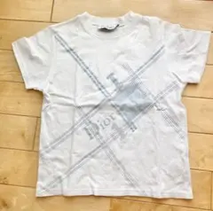 DIOR キッズ Tシャツ サイズ4 100cm ブラック フレアスリーブ 半袖 