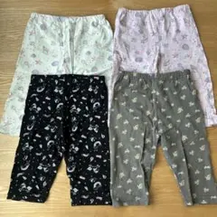 スパッツ　6分丈　120cm 130cm 4本おまとめ