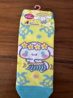 サンリオ　シナモロール　靴下