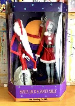 ナイトメア ビフォア クリスマス サンタジャック&サンタサリー　フィギュアのサムネイル