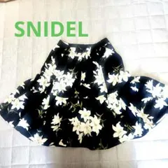 SNIDEL 花柄 フレア スカート スナイデル 春夏