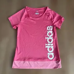 adidas アディダス Tシャツ ピンク 150cm