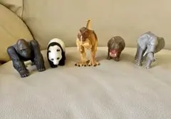 アニア　動物フィギュア 5体セット　DVD付き