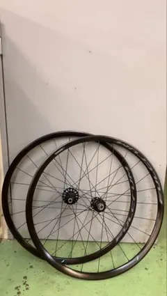 DABOMBリム+HAROハブ 黒スポーク26inch 前後ホイールセット 中古