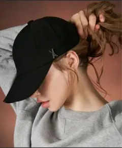 【新品未使用】 VARZAR stud キャップ ブラック 黒 バザール