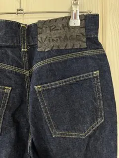 R.H. VINTAGE ストレートデニムパンツ インディゴ　24のサムネイル