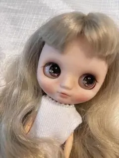 アイシードールカスタム❤︎ツヤ無し薄グレー❤︎ふわっふわ♡ アイシードールカスタム❤︎ツヤ無し薄グレー❤︎ふわっふわ♡ - メルカリ