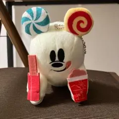 ディズニー ハロウィン 2025 ぬいぐるみチャーム おばけ ゴースト 紫