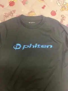 phiten ファイテン ロンTシャツ ブラック Sサイズのサムネイル