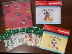 オリジナルディズニーデザイン BIGバッグ ★ふかふかポーチ★まとめ売りのサムネイル