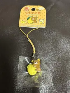 ご当地リラックマ 京都限定 抹茶ソフトでだららん ストラップ 抹茶