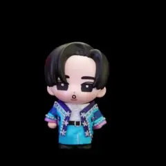 Snow Manすのチル ソフビ服 目黒蓮 ターコイズ衣装風 - メルカリ