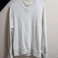 UNIQLO クルーネックトレーナー Lサイズ クリーム