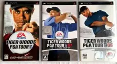 Tiger Woods PGA Tour PSP 3本セット