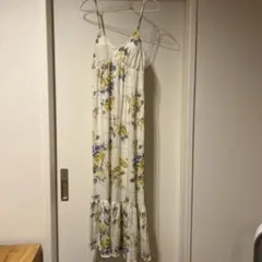 ジェラートピケ　カップ付きキャミワンピース