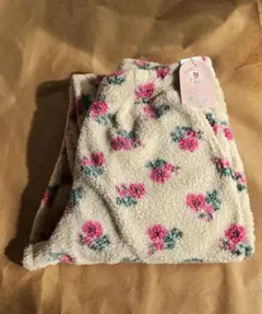 ＊新品未使用＊ ayano しまむら 花柄ボアパンツ Lサイズ