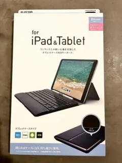 ELECOM タブレットケース付きキーボード TK-CAP02BKのサムネイル