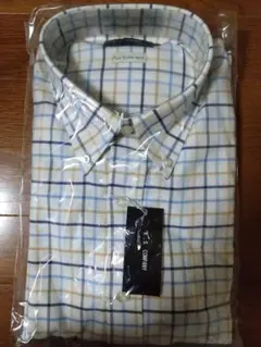 メンズシャツMサイズ　長袖シャツ　チェック