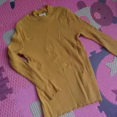 ZARAgirls 刺繍ハイネックトップス　送料込み