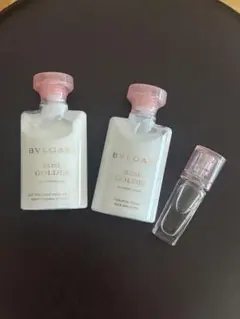 BVLGARI ROSE GOLDEA ボディローション 2本、 香水セットのサムネイル