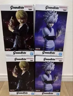 HUNTER×HUNTER フィギュア 4点セット クラピカ キルア ネテロ 他