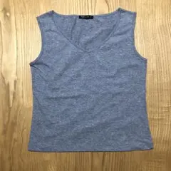 コムサデモード COMME.CA.DU.MODE タンクトップ グレー