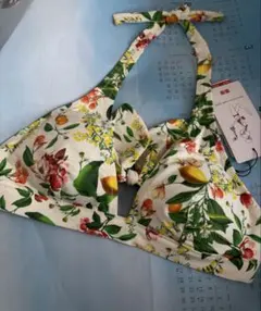 新品》UNIQLO ビキニトップ ボタニカル柄 プリンセスタムタムのサムネイル